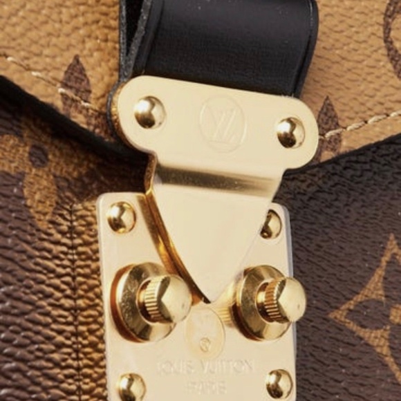 LOUIS VUITTON Monogram Reverse Canvas Pochette Metis Handbag Bag - Picture 7 of 11